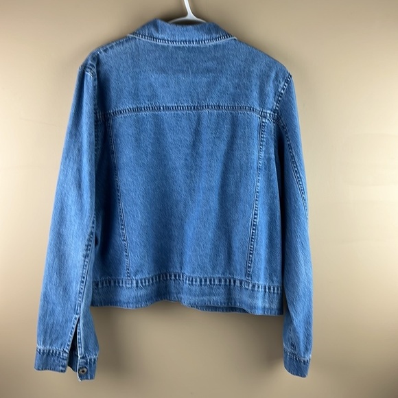 Agazo Emebroidered Denim Jean Jacket - Picture 5 of 12